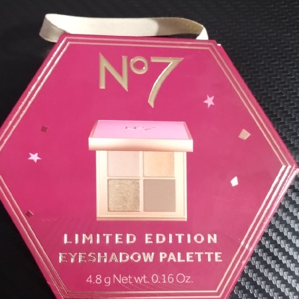 No7 Limited Edition Eyeshadow 4 Shades - Aurora & Nova Shine, Star, Beyond